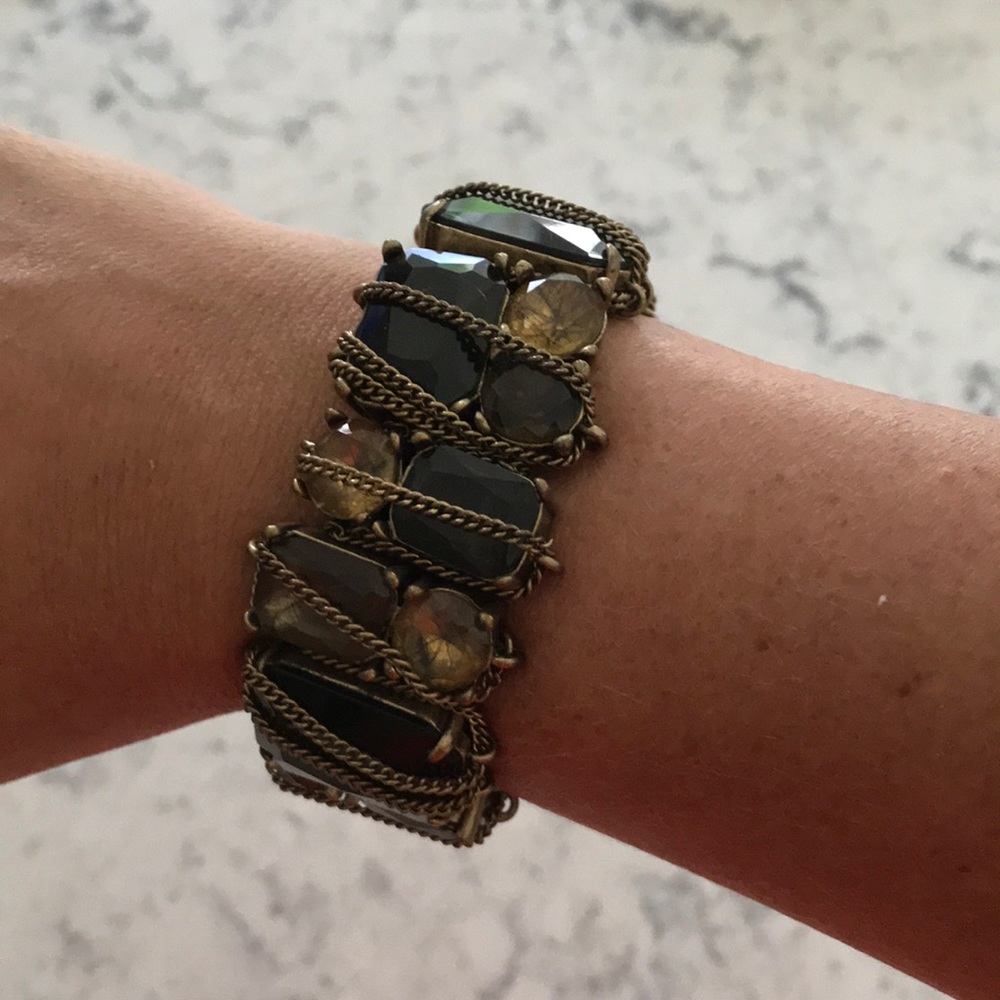 Stella and Dot Chunky Gemstone Bracelet